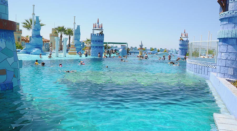 Mořský park Sealanya s delfíní show - Ztracené město Atlantida