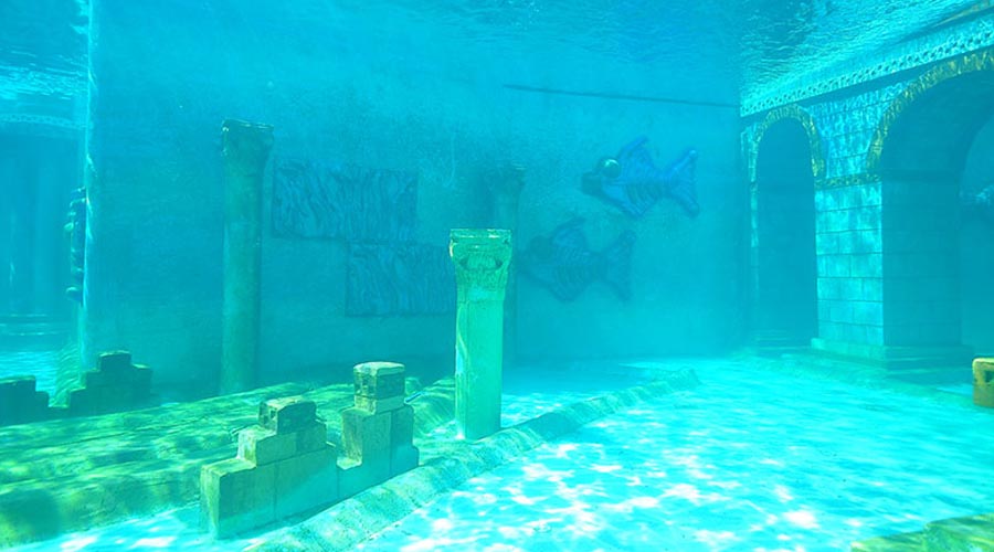 Mořský park Sealanya - Ztracené město Atlantida