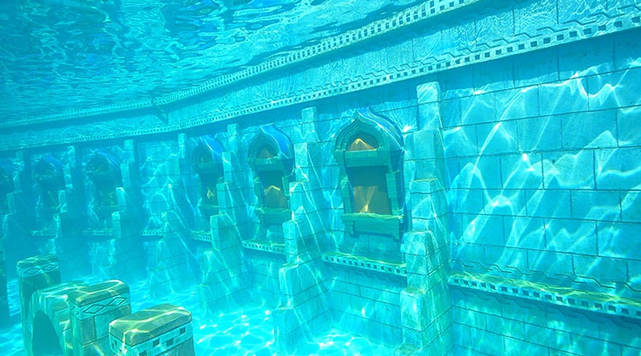 Mořský park Sealanya - Ztracené město Atlantida