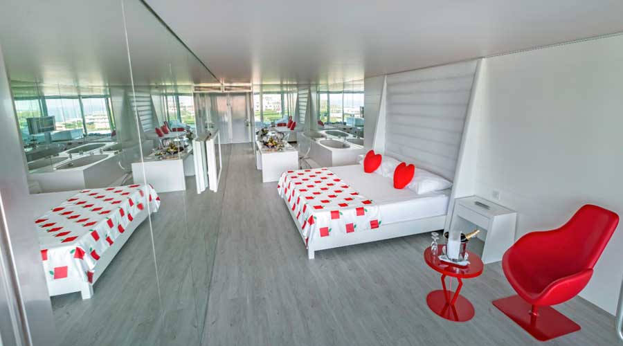 Adam Eve Hotel – Design standardní pokoj s výhledem na moře
