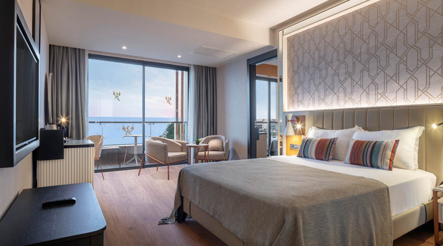 Mylome Luxury Hotel Resort - Rodinný pokoj s výhledem na moře