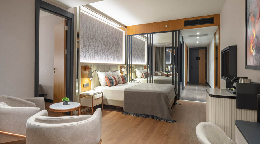 Mylome Luxury Hotel Resort - Rodinný pokoj s výhledem na moře