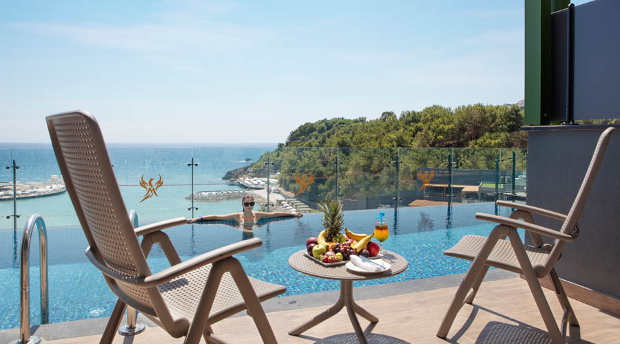 Mylome Luxury Hotel Resort - Superior swim up pokoj s výhledem na moře