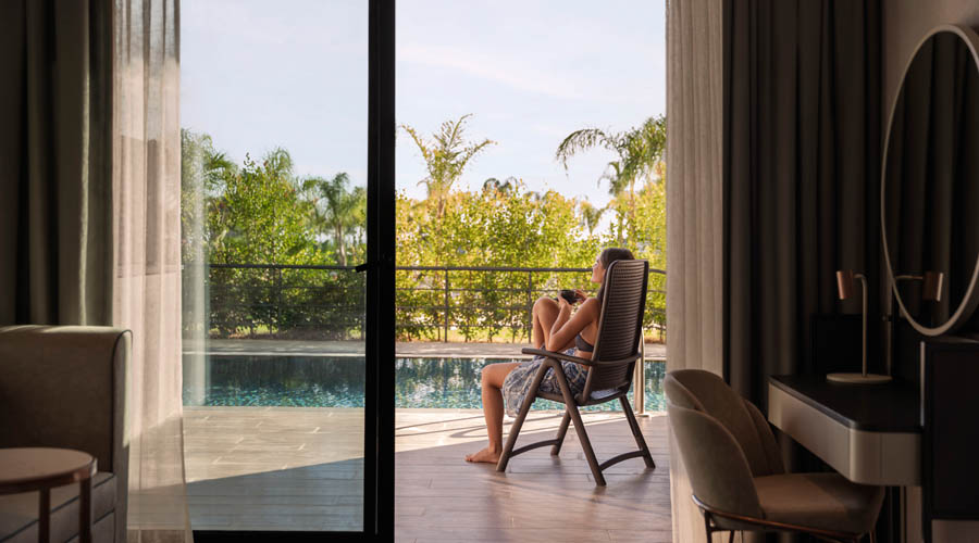 Mylome Luxury Hotel Resort - Rodinný swim up pokoj